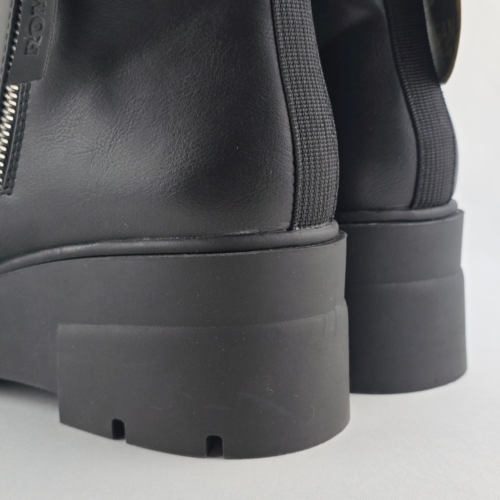 NWT Romika Women's Wilma 03 Waterproof Double Zip Black Ankle Boots 41 - Picture 12 of 16